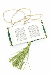 Kadife Kaplı Mini Kuranı Kerim - Sade Arapça - Yeşil - Bilgisayar Hatlı thumbnail 3