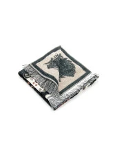 Lüks Gülce Şönil Seccade Siyah thumbnail 3