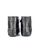 Hakiki Dana Derisi Kalın Tabanlı Mest – Astarlı, Fermuarlı ve Lastikli - 4