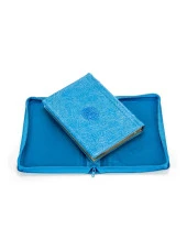 Benim Kuranım - Sade Arapça - Çanta Boy - Mavi - Kılıflı - Mühürlü - Bilgisayar Hatlı thumbnail 2