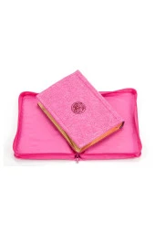 Benim Kuranım - Sade Arapça - Çanta Boy - Pembe - Kılıflı - Mühürlü - Bilgisayar Hatlı thumbnail 2