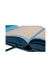 Kuranı Kerim - Sade Arapça - Orta Boy - Sesli - Mavi - Bilgisayar Hatlı thumbnail 5