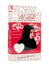 Boneli Hazır Başörtü Takımı Krem -1154 thumbnail 1