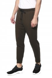 Erkek Slim Fit Beli Lastikli Bağcıklı Spor Jogger Pantolon - 2
