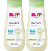 Hipp Babysanft Bebek Bakım Yağı/Pelegeöl Sensıtıv 200ML (2 Li Set) - 1