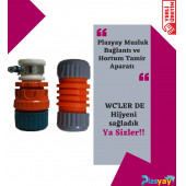 Plasyay Kelepçeli Musluk Bağlantı ve Hortum Tamir Aparatı - 1