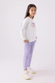 Rolypoly Kız Çocuk Krem Pijama Takım 3478 - 1