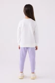 Rolypoly Kız Çocuk Krem Pijama Takım 3478 - 3