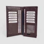 Lederax Telefon Bölmeli Mıknatıslı Portföy Kartlık Uzun Cüzdan LD505 thumbnail 3