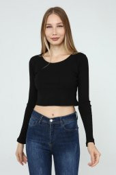 DRR Moda Uzun Kol Kaşkorse Bluz - 1