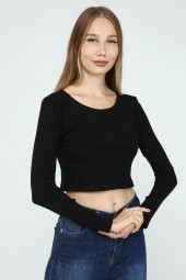 DRR Moda Uzun Kol Kaşkorse Bluz - 11