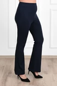 Kadın Büyük Beden İspanyol Paça Tayt 6162-23 - 11