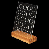 Makcoffee NESPRESSO KAPSÜL KAHVE STANDI AYAKLI 20 KAPASİTELİ KAYIN AĞACI TABANI NESPRESSO KAPSÜLÜ UYUMLU + 10 Adet Kapsül Hediye - 4