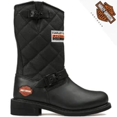 Harley Davidson 025G100071 Laconıa 644 Deri Kısa Kadın Çizme thumbnail 1