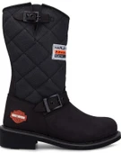 Harley Davidson 025G100071 Laconıa 644 Deri Kısa Kadın Çizme thumbnail 5