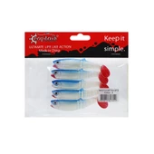 3569 Style Soft Serisi 8Cm 5Li Paket Silikon Yem  01 - 5