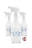 Profesyonel Kimyasala Dayanıklı Taşınabilir  Boş 1 litre Boş Fısfıs Sprey Şişesi (3 adet) - 2