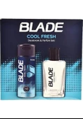 Blade Cool Fresh Erkek Parfüm EDT 70 ML + Sprey Deodorant 150 ML - 1