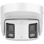HIKVISION DS-2CD2387G2P-LSU/SL 8MP PANORAMIC 4MM 40MT DAHILI SES ISIK SIREN COLORVU IP67 IP DOME KAMERA - 1