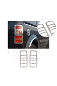 BRSPLAST  Ford Connect Uyumlu 2002-2009 Krom Stop Çerçevesi 2 Parça Paslanmaz Çelik - 1