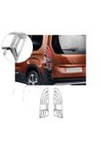 BRSPLAST  Peugeot Rifter Uyumlu 2019 Ve Üzeri Stop Çerçevesi 2 Parça Abs Krom Kaplama - 1