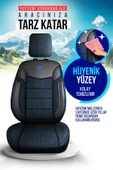 PANDA DRAGON SERİSİ DOKUMA KUMAŞ OTO KOLTUK KILIFI - TAM SET - 5