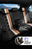 Panda Camila Serisi Velucantra Kumaş Oto Koltuk Kılıfı - Tam Set - 2
