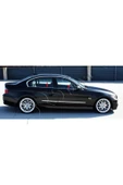 BRSPLAST  Bmw E90 Uyumlu 2005-2012 Krom Cam Çıtası 4 Parça Paslanmaz Çelik - 4