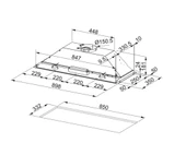 305.0545.462-Franke Fbi 931H X Led Ankastre Box Aspiratör - 2