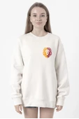 Sarı Kırmızı Leon Beyaz Kadın 2ip Sweatshirt thumbnail 1