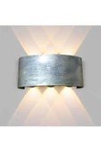 fullreyon Sarı Eskitme Dekoratif Işık Süzmeli, 10 Watt Günışığı Ledli İç ve Dış Mekan Aplik, 3000K Led Armatür - 2