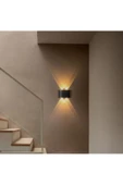 fullreyon 4 Watt GÜN IŞIĞI Işık Ledli Işık Süzmeli Dekoratif İç ve Dış Mekan Led Aplik, Modern ve Şık Armatür - 6