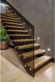 fullreyon Mat Siyah Metal Kasa 3 Watt Kare Sensörlü Gün Işığı Iç Mekan Merdiven Ve Basamak Armatürü - 3