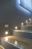 fullreyon Mat Siyah Metal Kasa 3 Watt Kare Sensörlü Gün Işığı Iç Mekan Merdiven Ve Basamak Armatürü - 8