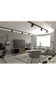 fullreyon 30 Watt Gün Işığı Siyah Kasa Birinci Sınıf Ray Spot (RAY HARİÇ) 1 Adet Spot Lamba - 2