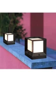 Fasel Full Reyon Dekoratif Kare Küp Set Üstü Bahçe Aydınlatma Armatürü - Set Üstü Dekoratif Aplik - 3