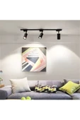 fullreyon 30 Watt Gün Işığı Siyah Kasa Birinci Sınıf Ray Spot (RAY HARİÇ) 1 Adet Spot Lamba - 3