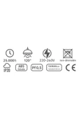 fullreyon 20 Watt Siyah Kasa, Gün Işığı Modern Tavan Armatürü, Led Spot, Tavan Spot, Modern Led Armatür - 4