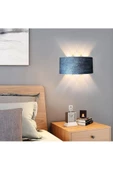 fullreyon Gümüş Eskitme 10 Watt Günışığı Ledli  Dekoratif Işık Süzmeli İç ve Dış Mekan Led Aplik, Led Armatür - 1