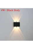 fullreyon 4 Watt GÜN IŞIĞI Işık Ledli Işık Süzmeli Dekoratif İç ve Dış Mekan Led Aplik, Modern ve Şık Armatür - 1