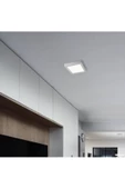 fullreyon Kare Metal Beyaz Kasa, Beyaz Işık Ultra Kaliteli Sıva Üstü Led Tavan Armatürü, Sıva Üstü Led Panel thumbnail 6