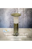 fullreyon 10 Watt Gün Işığı, Antik Eskitme 41 Cm, E27 Duylu Mantar Aplik, Bahçe, Çim, Teras, Duvar Armatürü - 7