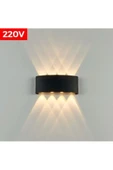 fullreyon 8 Watt, Ultra Kaliteli, Modern Tasarım, Dekoratif Işık Desenli İç ve Dış Mekan Aplik, Bahçe Armatürü - 3