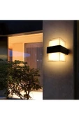 ECONA Full Reyon 10 Watt Gün Işığı Ledli Bahçe Dış Mekan Aplik Armatürü, Modern Tasarım Bahçe Apliği - 1