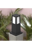 fullreyon 29 Cm, 10 Watt Beyaz Işık Ampullü Set Üstü Aplik, Bahçe Duvar Armatürü, Çim, Çiçek Bahçe Yolu Apliği - 2