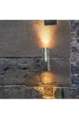 fullreyon 14 Watt AMBER IŞIK Eskitme Gri Çift Taraflı Plastik Kasa İç ve Dış Mekan Aplik, Bahçe Duvar Armatürü - 2
