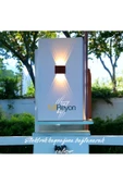 fullreyon Modern Işık Desenli, 10 Watt, Amber Işık, İç ve Dış Mekan, Bahçe, Salon, Balkon, Kafe, Bar Apliği - 5