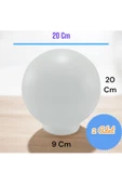 fullreyon 2 Adet 20'lik Karpuz Lamba, Birinci Kalite PVC Glop, Bahçe Aplikleri Yedek Parçası, 20 Cm PVC Küre - 1