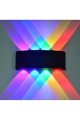 fullreyon Otel Cafe Bar Disko Aplik 4 Işık Renkli Dekoratif Led Aplik, 8 Watt Modern Tasarım Led Armatür - 1