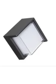 ECONA Full Reyon 6w Siyah Kasa Dış Mekan Dekoratif Aplik (3000K) Dekoratif Armatür, Led Armatür - 1